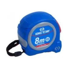 Рулетка  8м х 25мм магнитная KING TONY 79094-08M