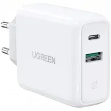 Сетевое зарядное Ugreen CD170-60468 (белый)
