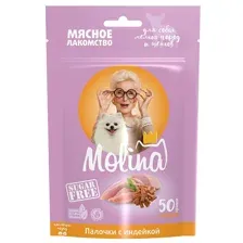 Molina Лакомство для собак Палочки с индейкой 50 г