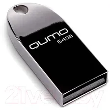 USB Flash QUMO Cosmos Silver 64GB (серебристый)