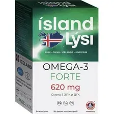 БАД Lysi Омега-3 Форте (64 капсул)