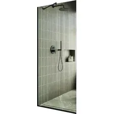 Душевая стенка MaybahGlass 195x69 MGD-701-6у (прозрачное стекло/черный)