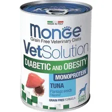 Сухой ветеринарный корм для собак Monge VetSolution Dog Diabetic and Obesity (400г)