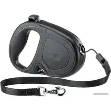 Поводок-рулетка Ferplast Flippy One Cord M 75093017 (черный)