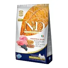 Сухой корм для собак Farmina N&D Low Grain Lamb & Blueberry Adult Mini 800 г