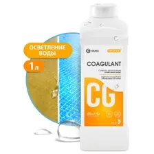 Средство для коагуляции (осветления) воды CRYSPOOL COAGULANT (канистра 1 л) - GRASS 150004