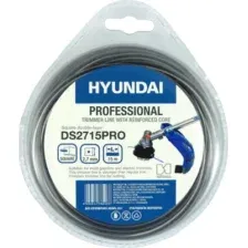 Леска для триммера Hyundai 2.7мм / DS-2715 PRO (15м)