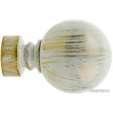 Наконечник для карниза Lm Decor YF059 Шар большой 16мм (золото)