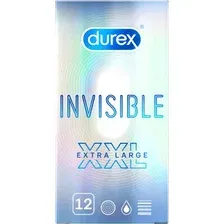 Презервативы Durex Invisible XXL 12 из натурального латекса (12шт)