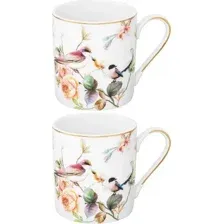 Набор кружек Elan Gallery Певчие птички New Bone China / 730872