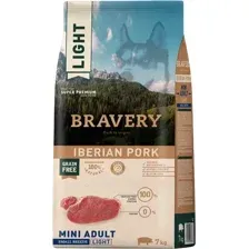 Сухой корм для собак Bravery Монопротеиновый беззерновой с иберийской свининой 7 кг