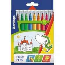 Фломастеры Berlingo Замки WP00210 (10 цв)