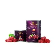Kонсервы Nuevo для кошек, с говядиной, 200 г