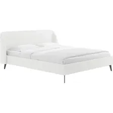 Двуспальная кровать Сонум Rosa 160x190 (лаунж белый)