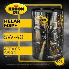 Моторное масло KROON OIL Helar MSP+ 5W-40, 60л / 36848