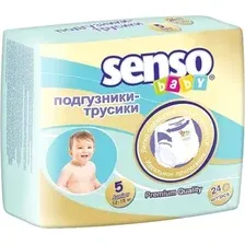 Трусики-подгузники Senso Baby Junior 5 (24 шт)
