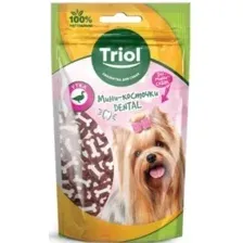 Лакомство для собак Triol Dental из утки для мелких пород (50 г)