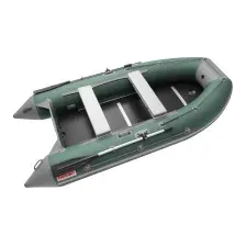 Надувная лодка Roger Boat Hunter Keel 3500 (малокилевая, зеленый/серый)
