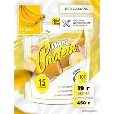 Протеин сывороточный (концентрат) NotBad Whey Protein (450г, банан)