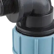 Колено 25 х 1/2″ нар. (для ПЭ труб), AV Engineering