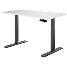 Стол Механический подъемный стол Kingstyle Manual N02-22R Black, белый
