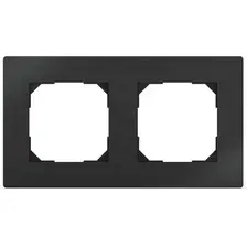 Рамка Tokov Electric Pixel TKE-PX-RM2-C14 (карбон)