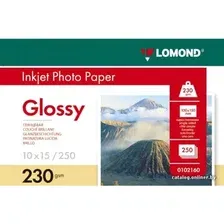 Фотобумага Lomond глянцевая односторонняя A6 230 г/кв.м. 250 листов (0102160)