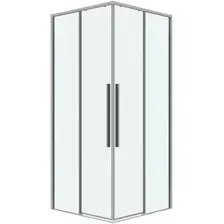Душевой уголок Grossman Galaxy 80x80x195 300.K33.01.8080.10.00 (хром/прозрачное стекло)