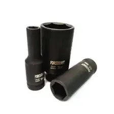головка! ударная глубокая 24мм 6гр.,1/2''\ FK-4458524 FORCEKRAFT