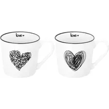 Набор кружек Elan Gallery Love 880195 (2 шт)