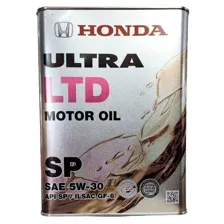 Моторное масло Honda Ultra LTD SP 5W-30, 4л / 0822899974
