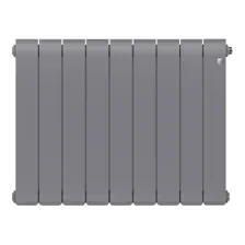 Радиатор биметаллический Royal Thermo Infinity 500 Silver Satin 9 секций