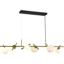 Подвесная люстра iLamp Golden 2134-6L BR+MBK