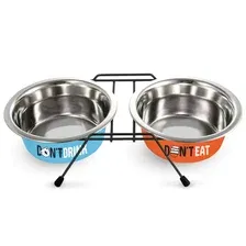 Triol Миска металлическая на подставке Water&Food, 20,8л
