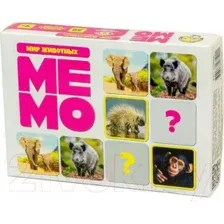 Настольная игра Десятое королевство Мемо. Мир животных 03590