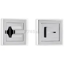 Фиксатор дверной квадратный VELA WC-Quadro CP FTЕ26-13 хром (00005872)