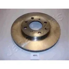 Тормозной диск JAPANPARTS DI-491 вентилируемый , передняя ось