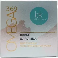 Крем для лица BelKosmex Omega 369 для сухой и чувствительной кожи (48г)