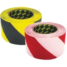 Лента сигнальная FIT 70x200 / 11854 (красный/белый)