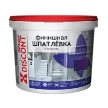 Шпатлевка белая на основе ПВА для внутренних работ ОРЕОЛ 7 кг