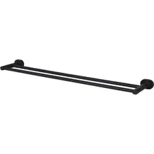 Вешалка двойная Bisk GO Black 08627