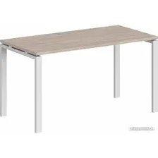 Стол Norden 140x80x75 SG.208.OL.63.WH (белый/дуб светлый)