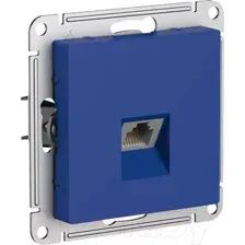 Розетка Systeme (Schneider) Electric AtlasDesign ATN001183 (аквамарин)