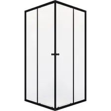Душевой уголок Domani-Spa Shape 2 99 DS04Sp99(2)L0Cl00.Gt-Black (графит/прозрачное стекло)