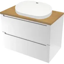 ЗОВ Тумба с умывальником Дион 70 D70LWP0M9003MKV5-HPL38T6002