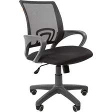 Офисное кресло CHAIRMAN 696 grey (серый/черный)