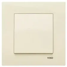 Выключатель Viko Karre / 90963701 (кремовый)