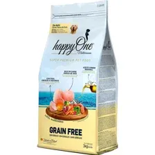 Сухой корм для собак HappyOne Mediterraneum беззерновой со свежим яйцом и свежим мясом птицы 3 кг