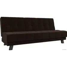 Диван Mio Tesoro Винсент 102875 (микровельвет коричневый)