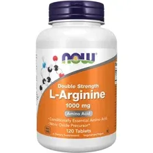 L-Аргинин 1000 мг, NOW FOODS, 120 таб